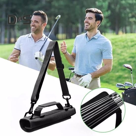 Taška na golfové hole Lehká taška na přenášení pro muže Ženy Děti s polstrovanými ramenními popruhy a bočními kapsami pro cestování Driving Range Nedělní golfová taška