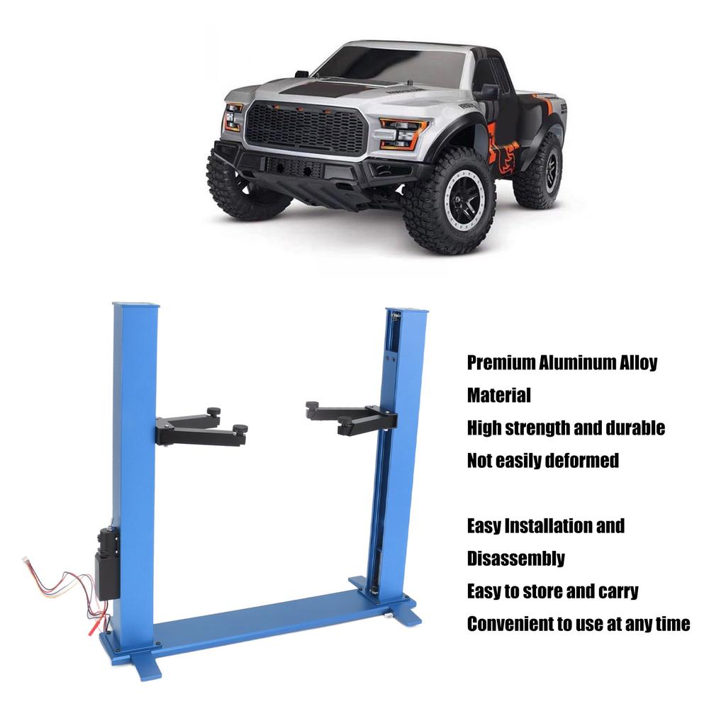 RC Car Repair Stand   Simulation Aluminum Alloy RC Electric Lift for 1Celsius10 RC Vehicle