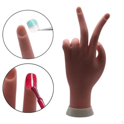 Fake Mannequin Hand Practice Tool, Training Nail Tip Art Train, Model