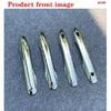 Car 4-Door Handle Decoration Silver For Toyota Corolla Cross Hybrid -2025