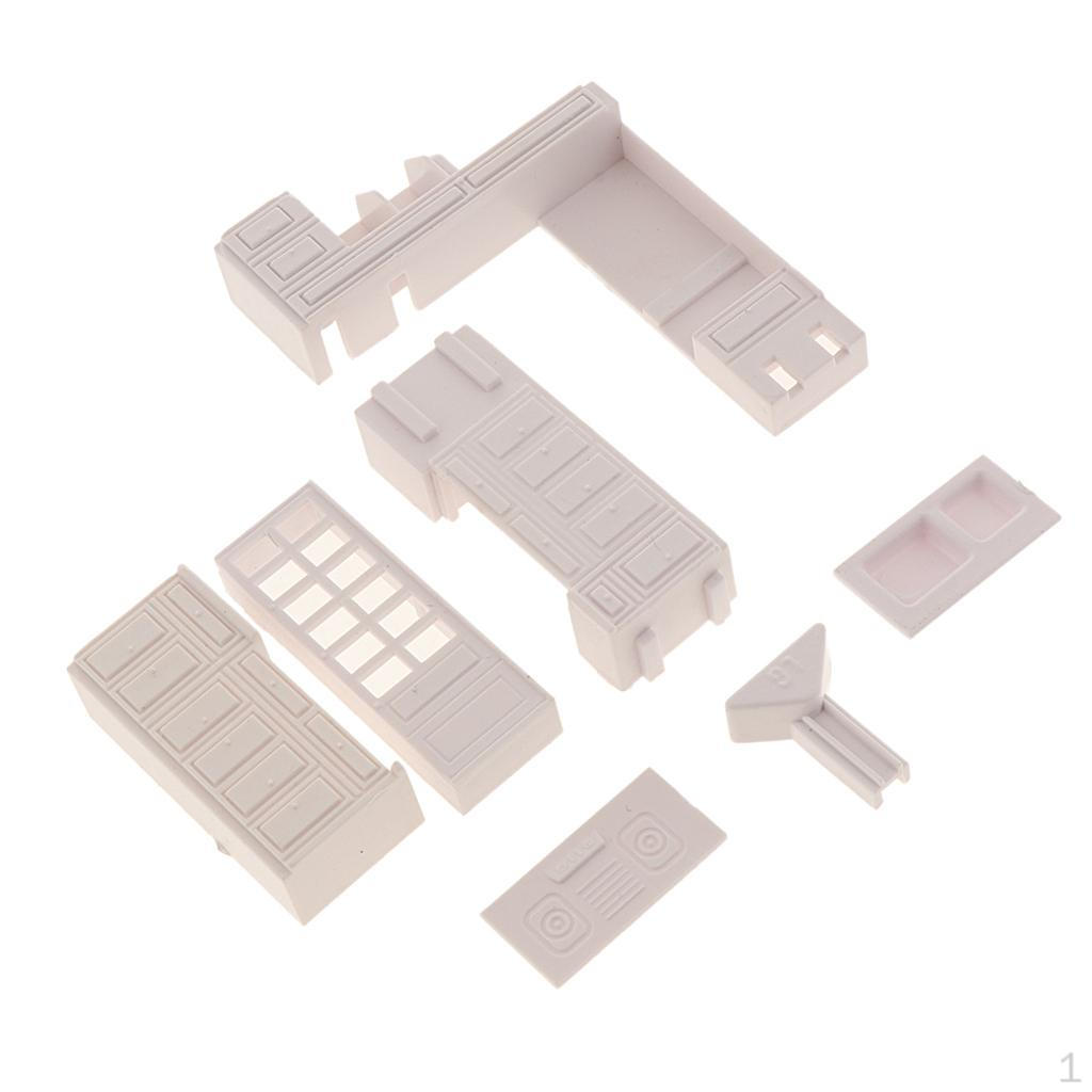 

Кухонная мебель, модель внутреннего шкафа, масштаб 1/50, архитектурные аксессуары