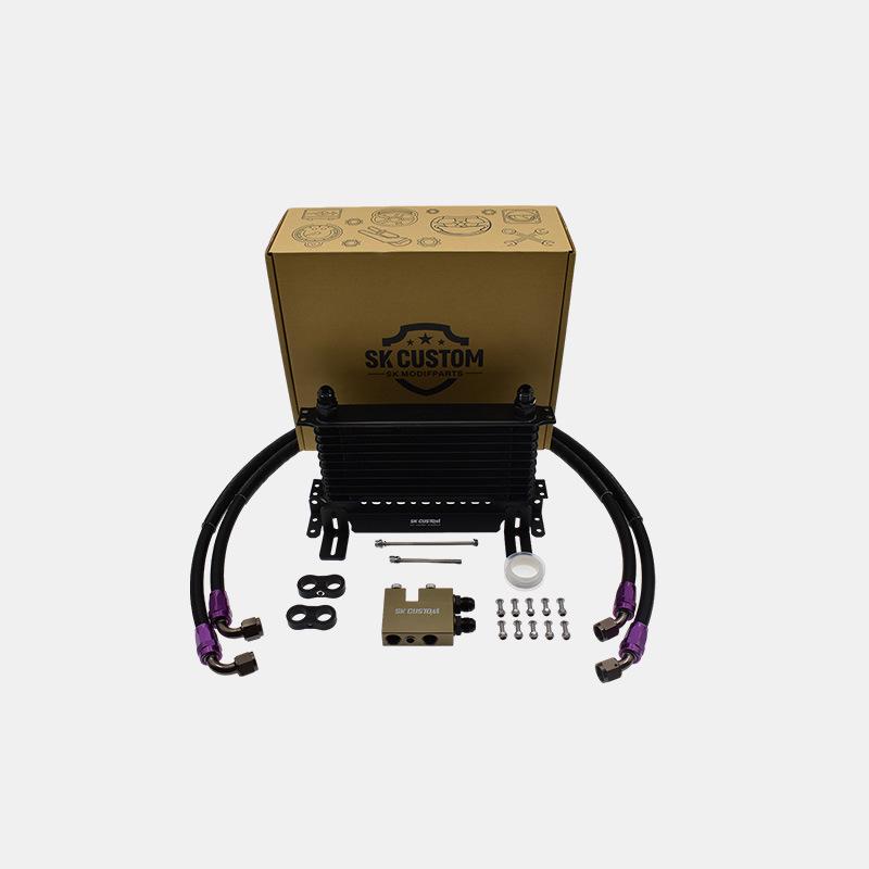 BMW N54/N55 Engine Oil Cooler Kit - Radiator Modification & Air Cooling