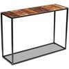 VidaXL Table console Bois de récupération massif 110 x 35 x 76 cm