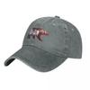 Moon Mountain Bear Baseball Cap Cute Animal Outdoor Gym Sun Visor Washed Trucker Hat Men Women Vintage Custom DIY Snapback Cap