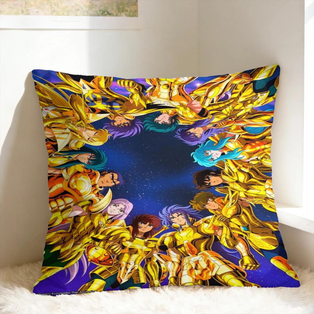 Pillow Cover The Knights Saint Seiya Morden Pillow Case For Living Room Sofa Pillowcases