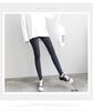 Women's High Waist Brushed Cotton Leggings: Versatile, Slim Fit Nine-Point Pants for Spring and Autumn.
