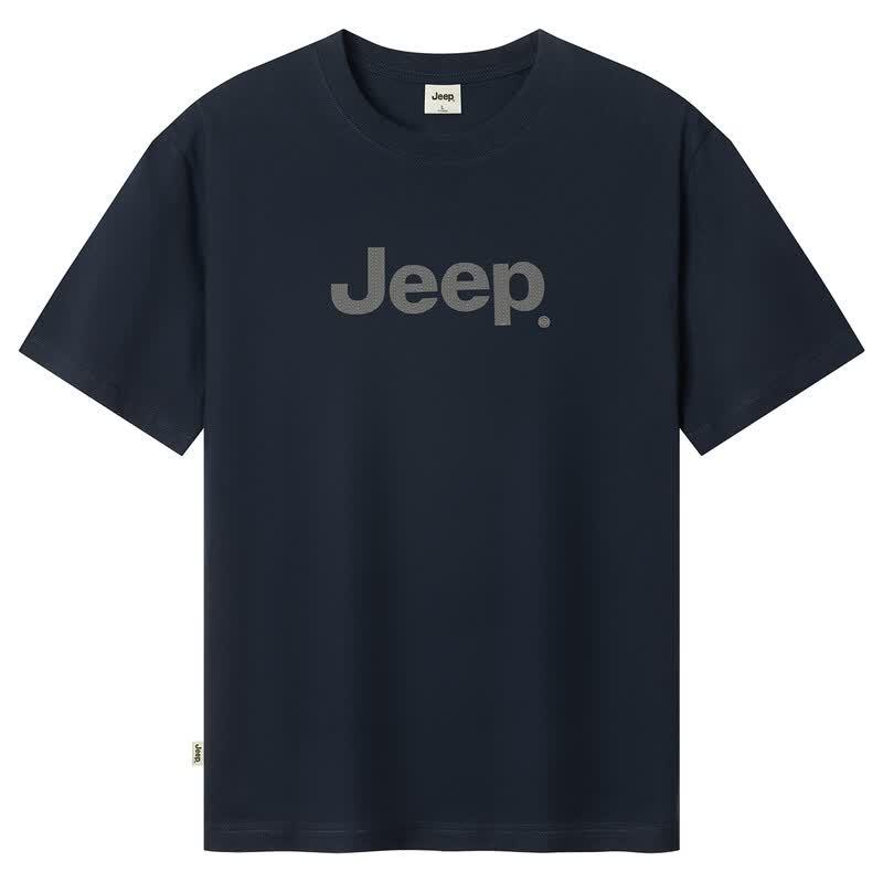 Jeep Men's 100% Cotton Short Sleeve T-Shirt