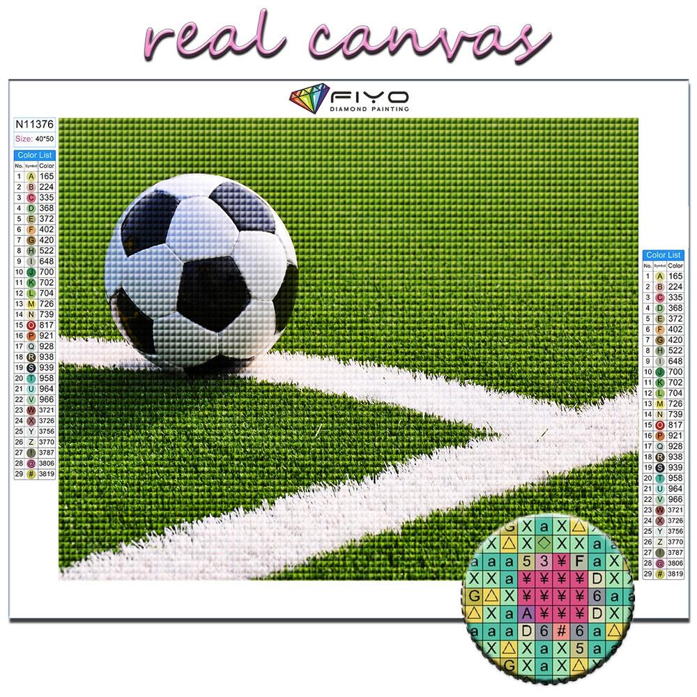 5D DIY Diament Malarstwo Piłka nożna Sport Ściegiem krzyżykowym Diament Haft Mozaika Home Deco