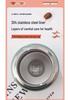 304 Stainless Steel Portable Thermos - Mini Wood Grain Water Cup for Students and Couples