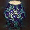 Mosaic Style Dome Shaped Glass Table Lamp (Multicolour) Design