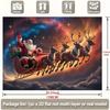 1Pcs Santa Claus Sleigh Celestial Journey Decoration Background Backdrop Decorations For Photo Studio Photo Booth Party