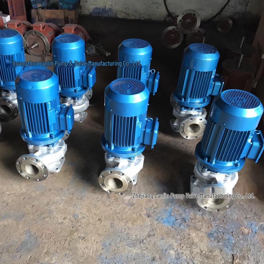 Corrosion-Resistant IHG100-250I Single-Stage Chemical Centrifugal Pipeline Pump