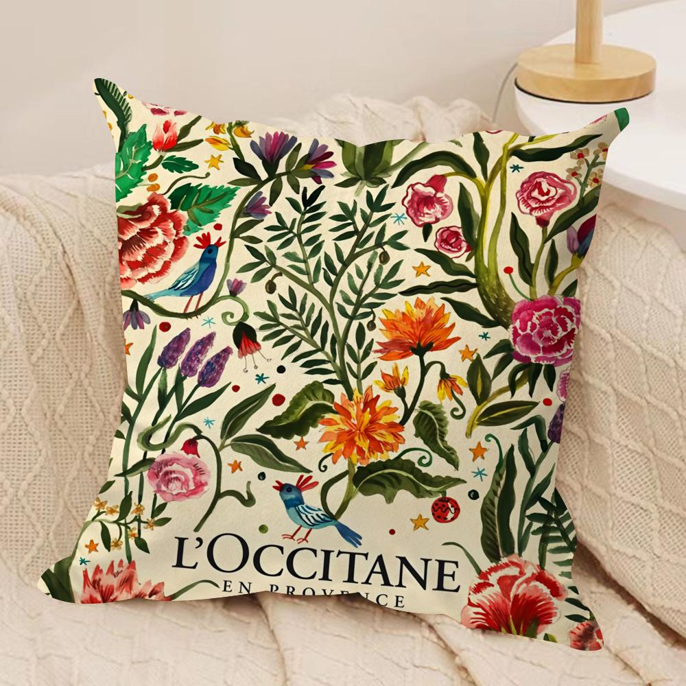 Art de Vivre LOccitaneL Cushion Cover Pillowcase Ultra Soft Skin Friendly Fabric Cloud Like Comfort  Concealed Zipper