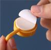 Nordic Round Adhesive Wall Hook: Strong, Traceless, Creative Plastic Design
