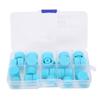 30Pcs A C Refrigerant Port Cap Replacement Air Conditioning Charging Valve Dust Cover