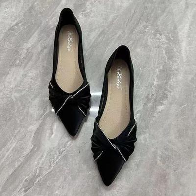 Scarpe basse da donna slip-on a punta comode ed eleganti primavera e autunno alta qualità moda sociale 39 calzature da donna