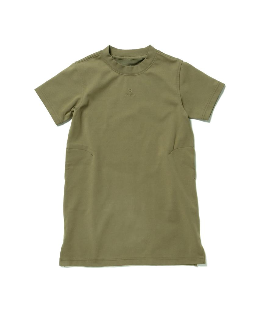 Snow Peak Kids Insect Shield Dress 125 SW-25SK003, Top, Dress, Kids, OLIVE,