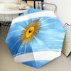 Argentina Flag Design Automatic Folding Umbrella - 8-Rib Travel Umbrella with Auto Open/Close & Portable Gifts for Holidays or Birthdays