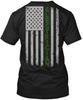 Proud Electrician Us Flag Pride T Shirt Made In the USA Size S To 5XL