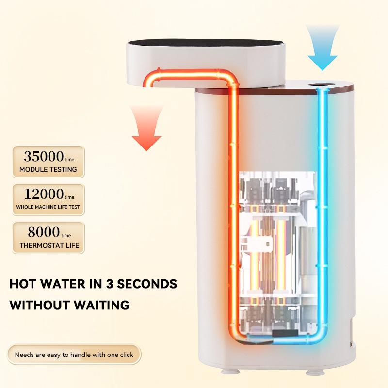 Compact Travel Kettle: Instant Hot Water Dispenser for Business Trips