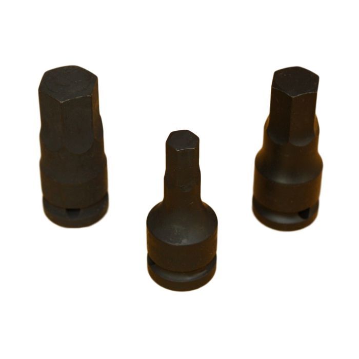 Douille Allen 3/4 pouce H17 Cr-Mo pour Clé à Choc Industrielle