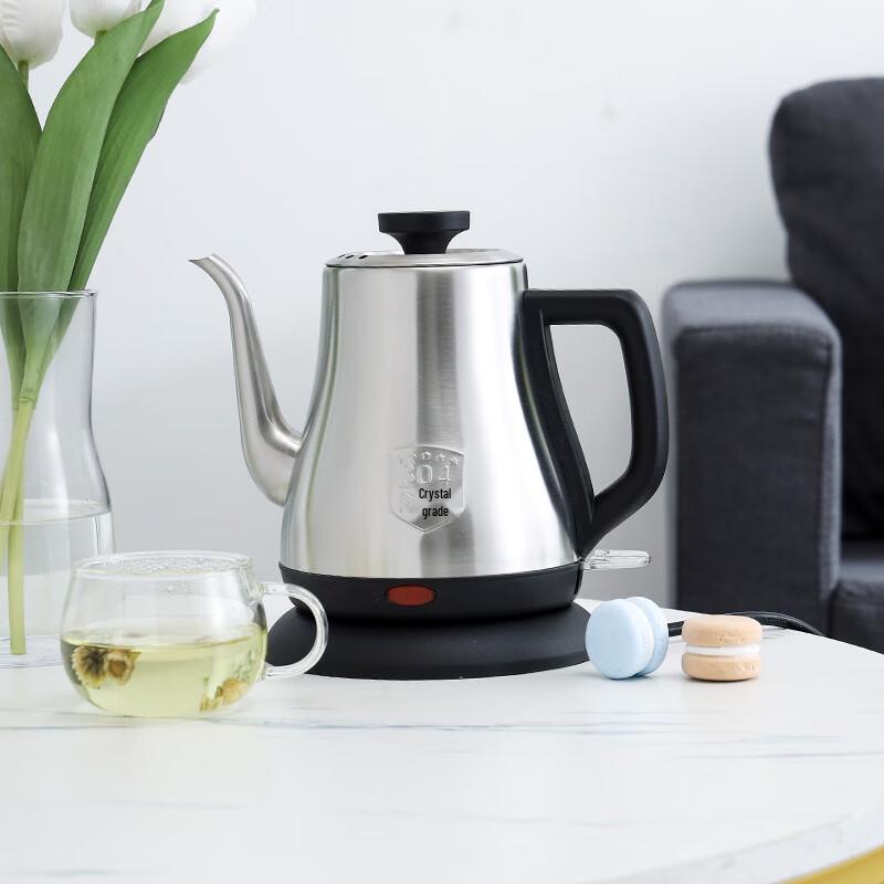 Shangqi Long Spout 304 Stainless Steel Electric Kettle