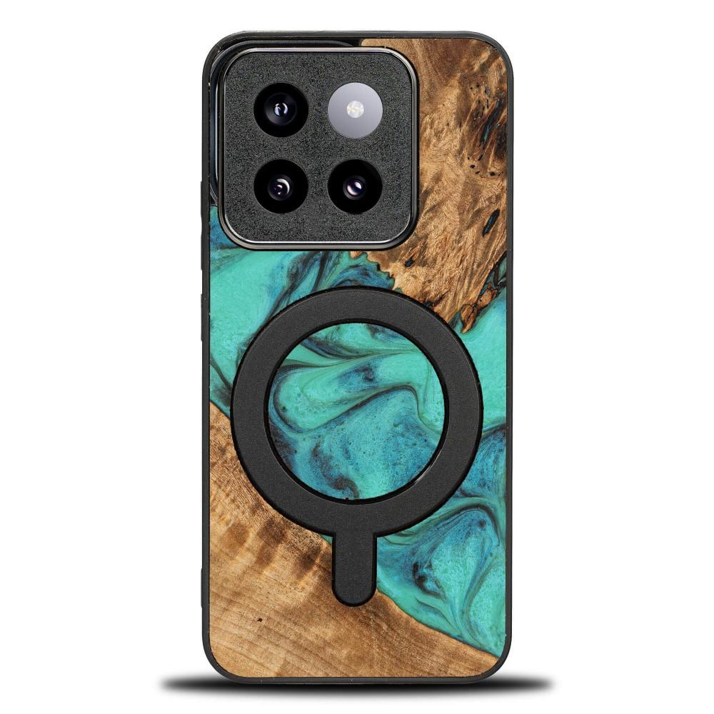 Bewood Unique case for Xiaomi 14T Pro - Turquoise with MagSafe