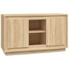 VidaXL Buffet, Sideboard with Compartments and Doors, Living Room Dining Room Interior Storage Furniture, Modern, 831880