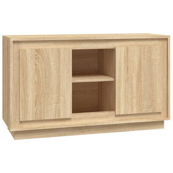 VidaXL Buffet, Sideboard with Compartments and Doors, Living Room Dining Room Interior Storage Furniture, Modern, 831880