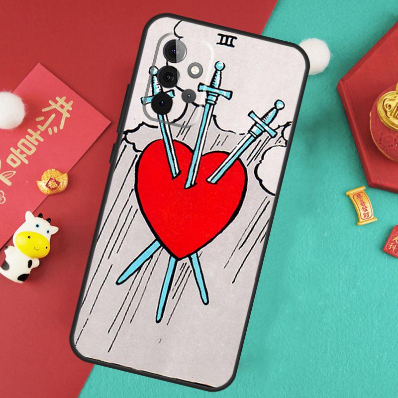 Moon Tarot Mystery Totem Case For Samsung Galaxy A35 A55 A25 A15 A51 A71 A12 A32 A52 A13 A33 A53 A14 A34 A54 Cover