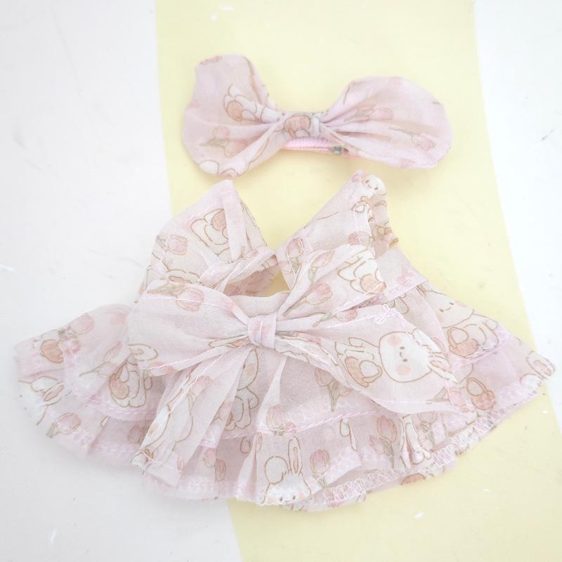 Подходящая кукла-подвеска Лабубу 17 см Брелок Набор сменной одежды Suitable for 17cm Labubu Keychain