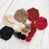 Unisex Children Cute Pure Color Warm Wool Scarf / Ear Cover As Perfect Wear Accessory