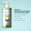 Biotique Basil & Parsley Body Wash 300ml, Revitalizing & Soothing Gel for All Skin Types, Natural Brightening Shower Cleanser