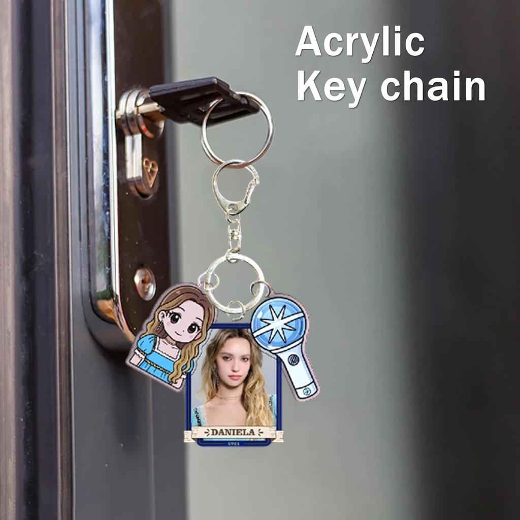 Dívčí skupina Akrylová klíčenka Nový přívěsek na tašku Doplňky Šperky