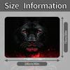 1pc Cool Black Panther Print Car Trunk Mat, Interior Protection Cargo Liner, Durable Polyester Floor Mat