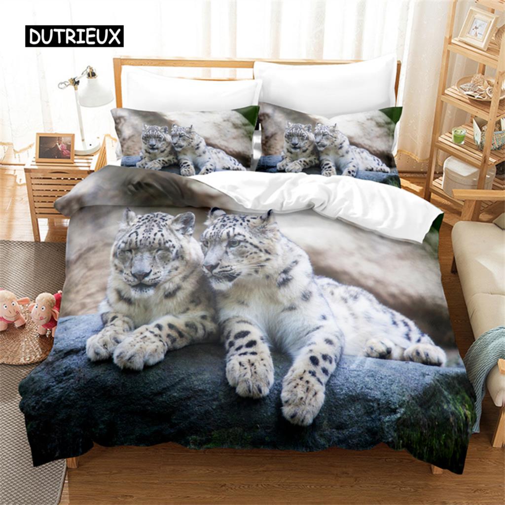 Forest Animals Pattern Bedding Set Duvet Cover Set 3D Bedding Digital Printing Bed Linen Queen Size Bedding Set Fashion Design
