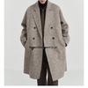 Men's Mid-Length Double-Sided Wool Coat: New Stylish Thickened Korean Winter Design