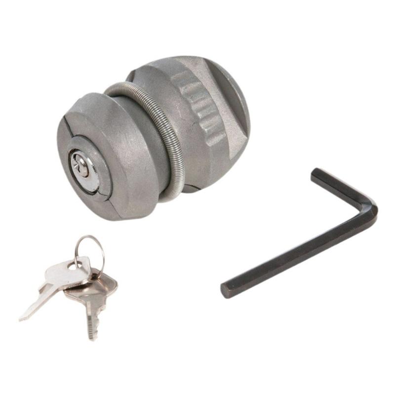 Anti-Theft Security Caravans Trailer Lock with 2 Keys, for Comment Trailer Ball Coupling Security Ball Lock for Caravans