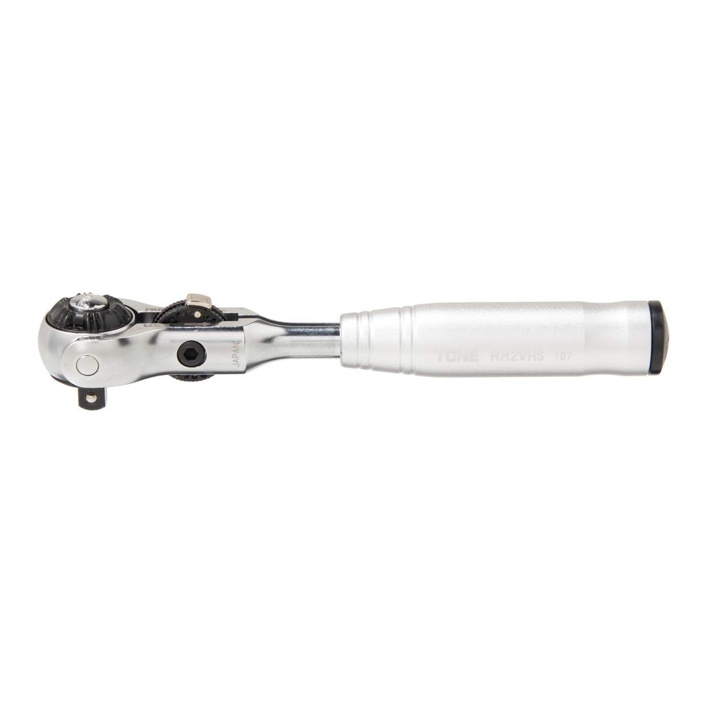 TONE Short Swivel Ratchet Handle Drive (Hold Type) RH2VHS, 6.35mm (1/4")