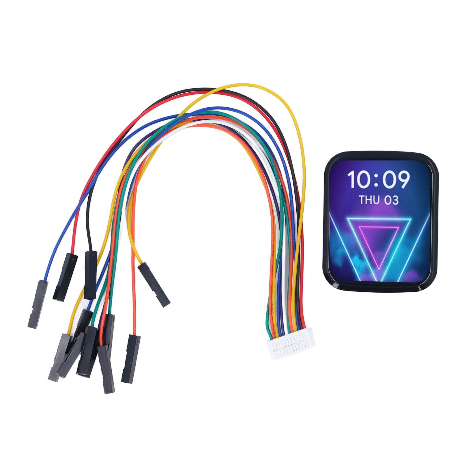 

1,69-дюймовий круглий РК-дисплейний модуль 240x280 SPI I2C інтерфейс 262K кольоровий екран сенсорний РК-модуль для