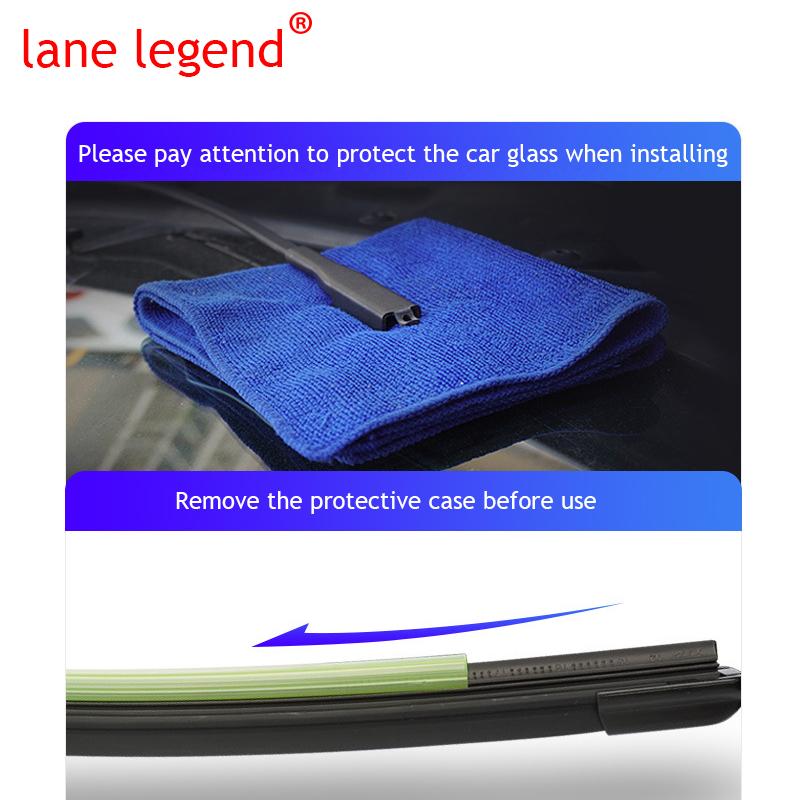 Car Wiper LHD Front & Rear Wiper Blades Set Kit For Nissan Leaf MK1 2010 - 2017 Windshield Windscreen Window Brush 26"16"10"