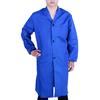 Ropa de trabajo Resistente a la suciedad Resistente al desgaste De un solo pecho Tipo de bata Suelta Manga larga Bolsillos de color sólido Transporte de mercancías Almacén Ropa de trabajo