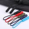 10pcs PVC Zipper Pull Heads Climbing Pull Tail Rope for Backpacks Clothing DIY Bag Zipper Pulls