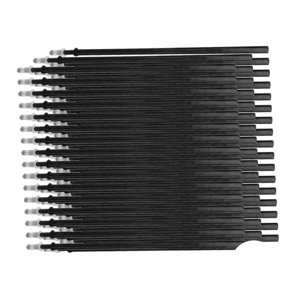 50 Pieces Blue Ink Erasable Gel Ink Pen Refills Fine Point 0.5mm Replacement Gel Pen Refills for Erasable Pens Office