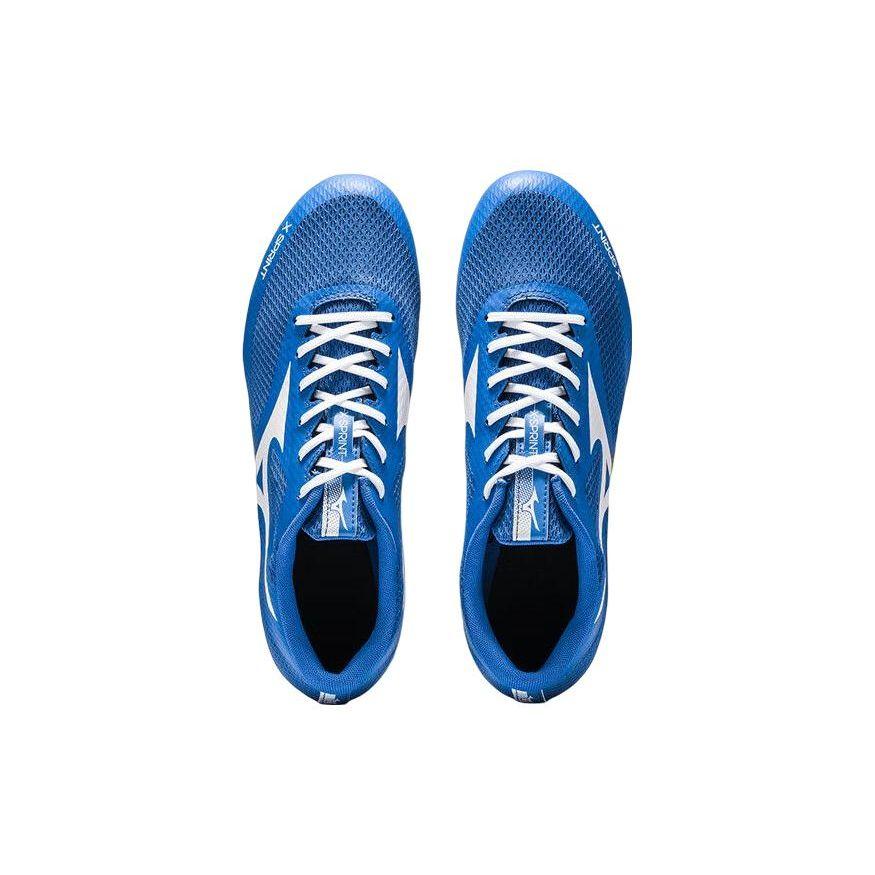 Mizuno X Sprint Track And Field Sprinting Non-Slip Durable Low-Top Running Shoes Unisex Running Shoes Blue Green U1GA232408