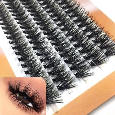 Natural Soft False Eyelashes Thick Cluster Single Eyelash Lengthening Eye