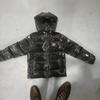Herren Oversized Kapuzen Baumwolle Daunenjacke Winter Dick Warm Streetwear Mantel Jugend