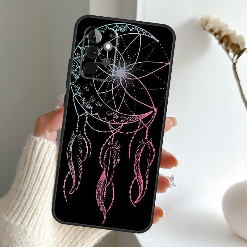 Die Traumfänger-Mandala-Hülle für Samsung Galaxy A52 A32 A12 A16 A26 A36 A56 A15 A35 A55 A34 A54 A13 A33 A53 A17 A06
