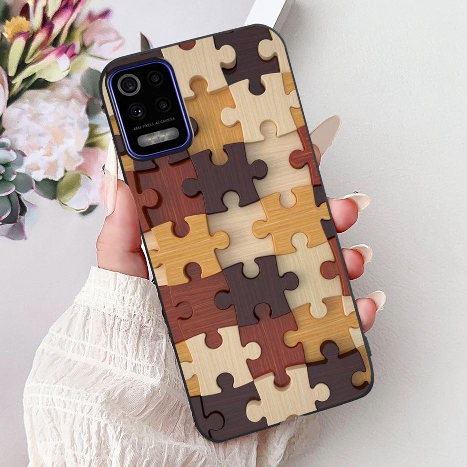 For LG K52 K62 2020 Case LM-K520 LM-K525 Stylish Love Heart Painted Cover Soft TPU Phone Case For LG K62 K 52 LGK52 LGK62 Fundas