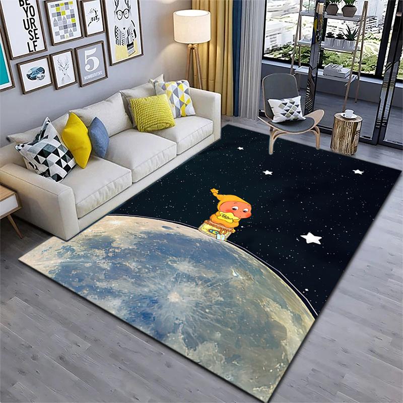 Twinkle Twinkle Starry Night Magic Carpet Home Decor Suitable For All Seasons Bathroom Mat Dormitory Decoration Christmas Gifts